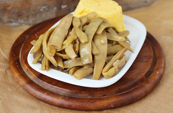 Fasole verde scazuta la slow cooker Crock Pot