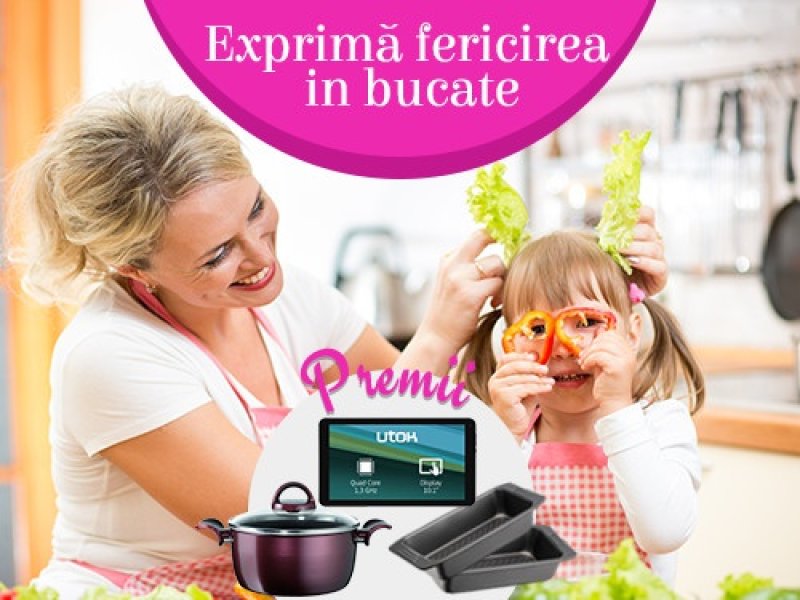 CONCURS: Exprima fericirea in bucate