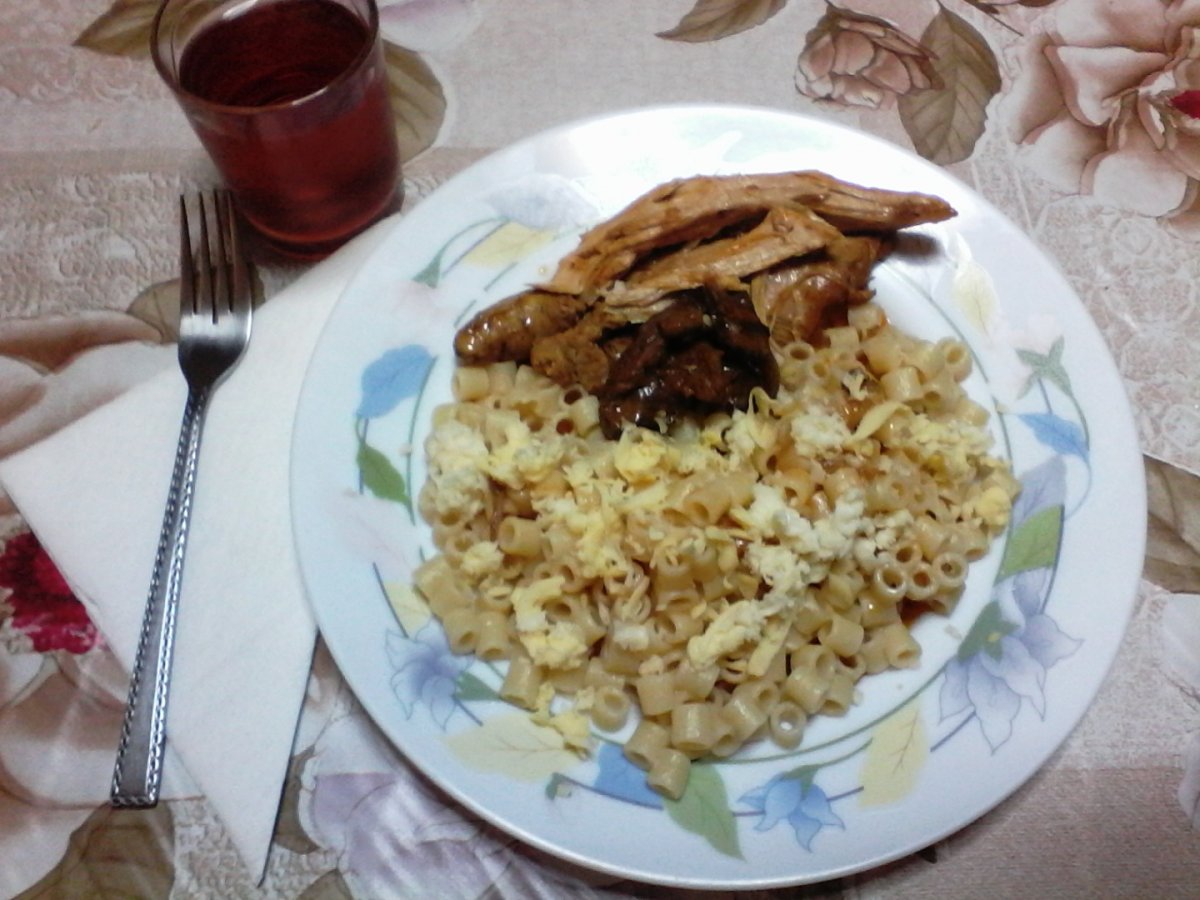 Cocos cu macaroane mici