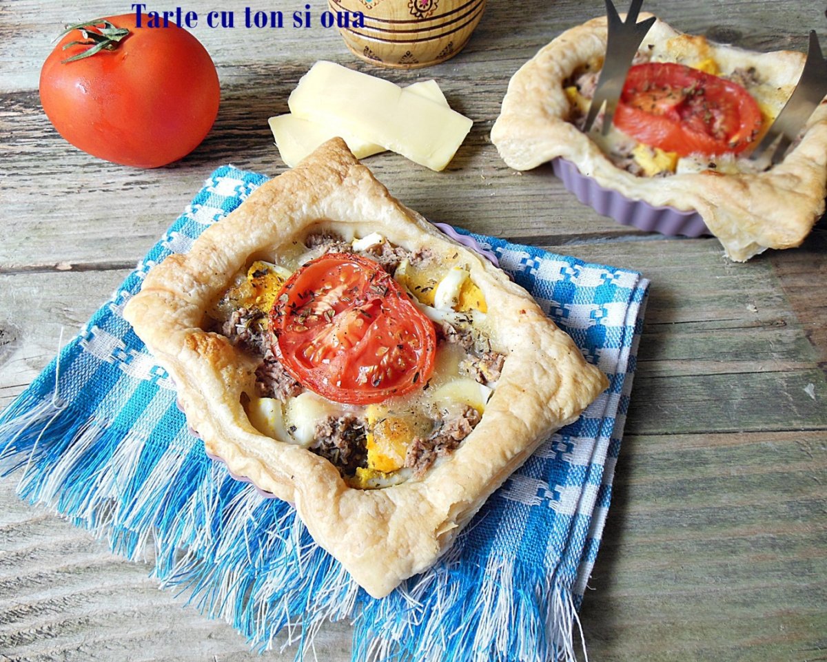 Tarte cu ton si oua