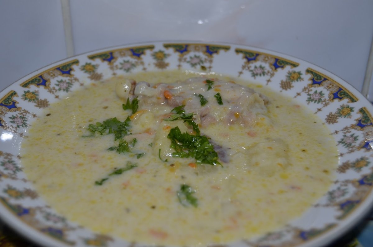 Carne de pui cu smantana