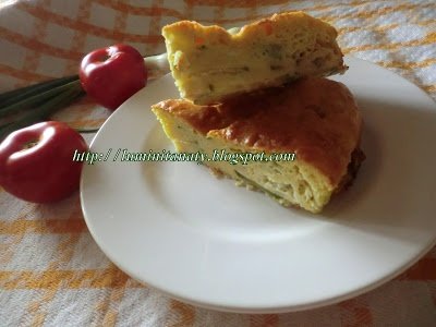 Tarta rustica cu dovlecei, reteta Laurei Adamache