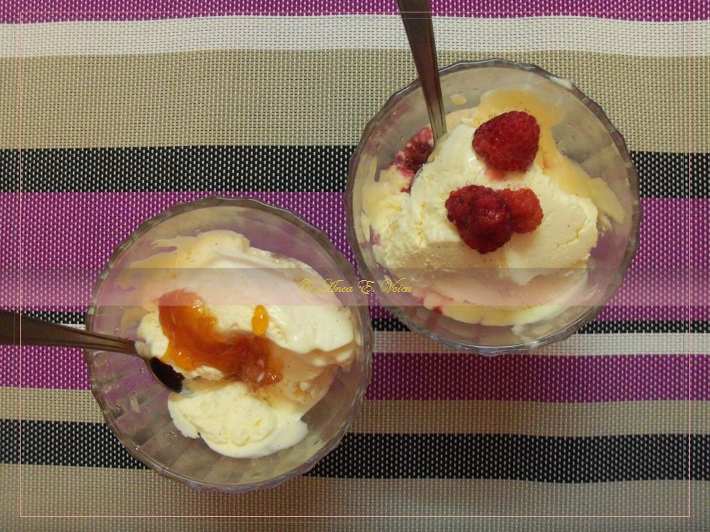 Inghetata de vanilie