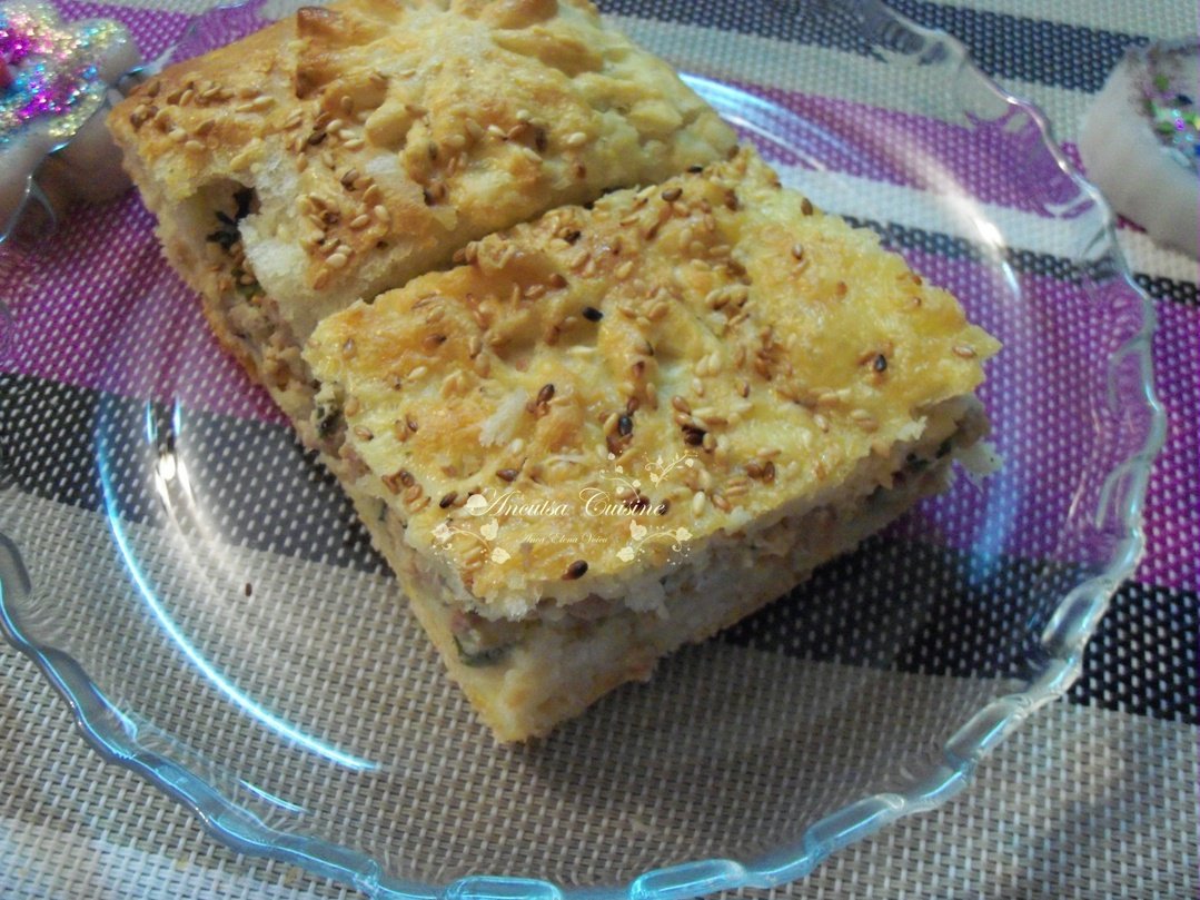 Placinta cu carne si aluat de casa
