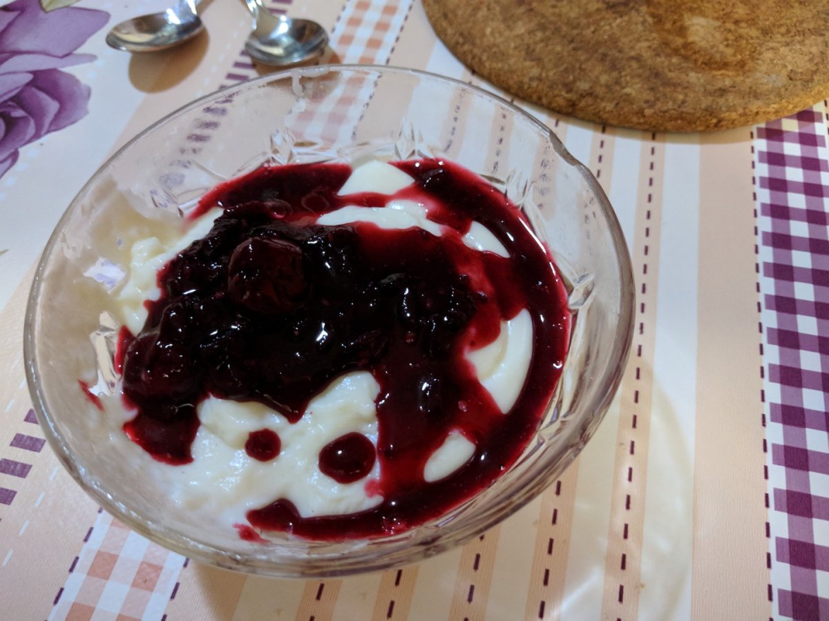 Malabi cu fructe de padure