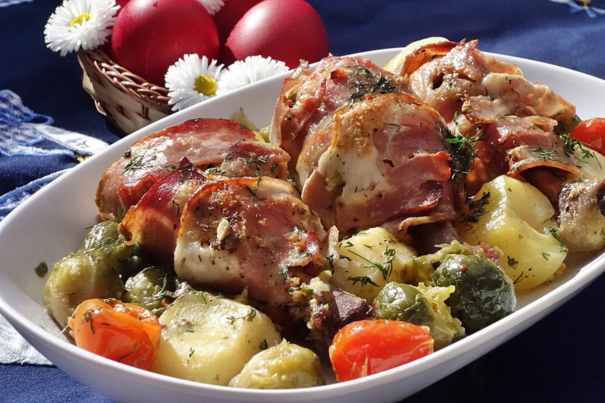 Ciocanele impachetate in bacon