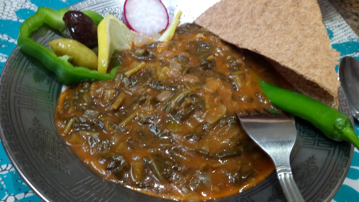 Tocanita de iarba grasa (baqleh)