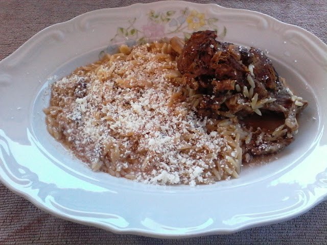 Ghiveci de vitel cu orz