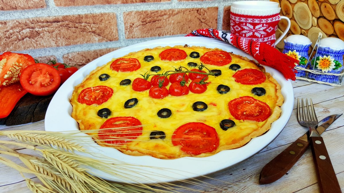 Tarta cu dovlecel si branza