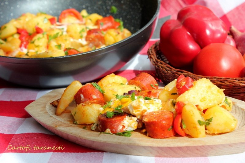 Cartofi taranesti reteta traditionala. Cum sa gatesti cartofi taranesti deliciosi
