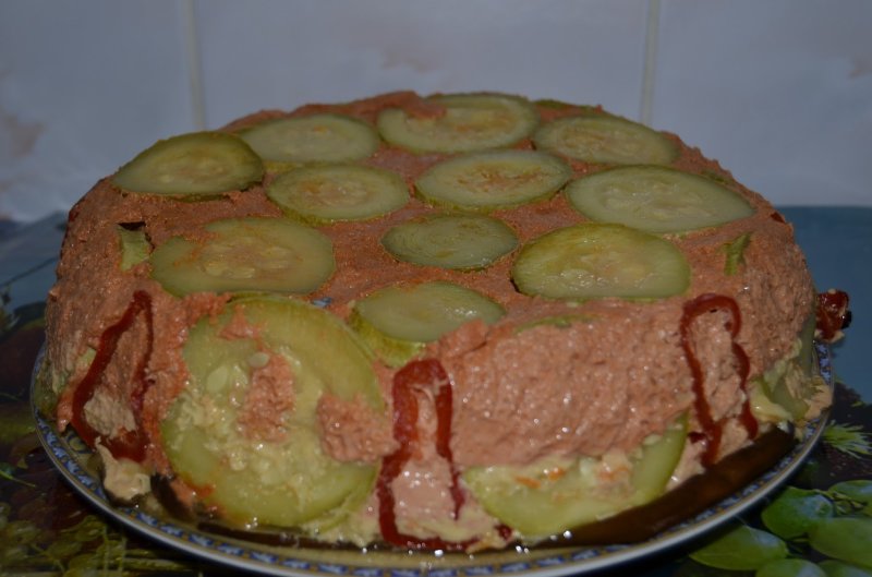 Tort aperitiv cu legume