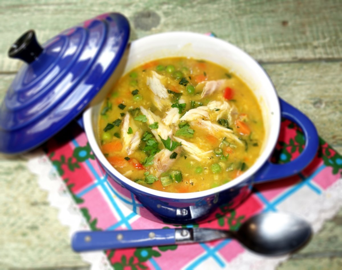 Supa bulgareasca de linte si macrou afumat