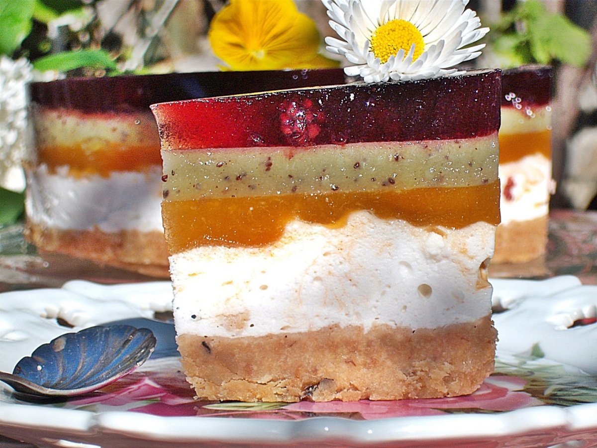 Prajitura cu jeleu de fructe