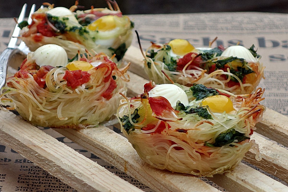 Cuibulete de fidea delicioase si aromate