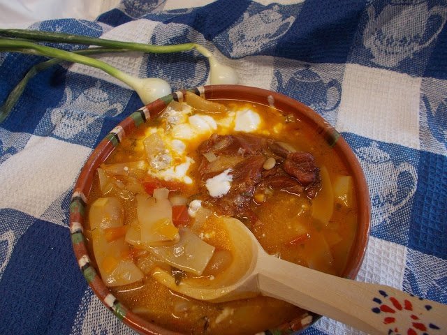 Zama de pastai cu afumatura