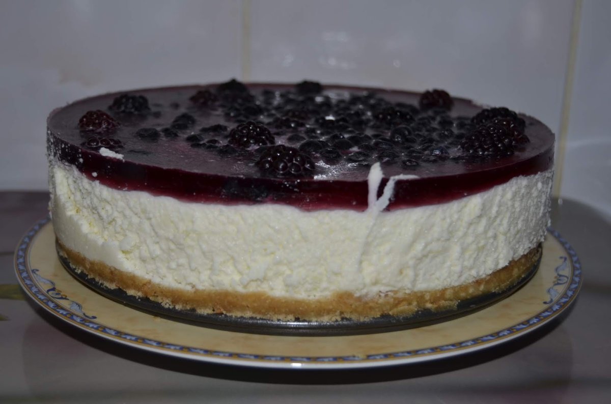 Cheesecake cu fructe de padure