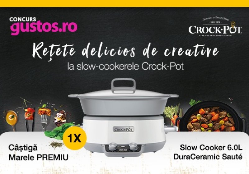 Retete delicios de creative la slow-cookerele Crock-Pot