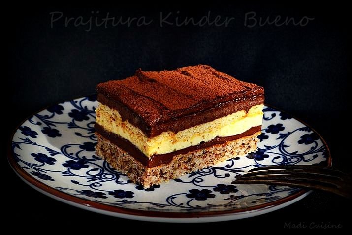 Prajitura Kinder Bueno. Desertul caruia nu poti sa-i rezisti