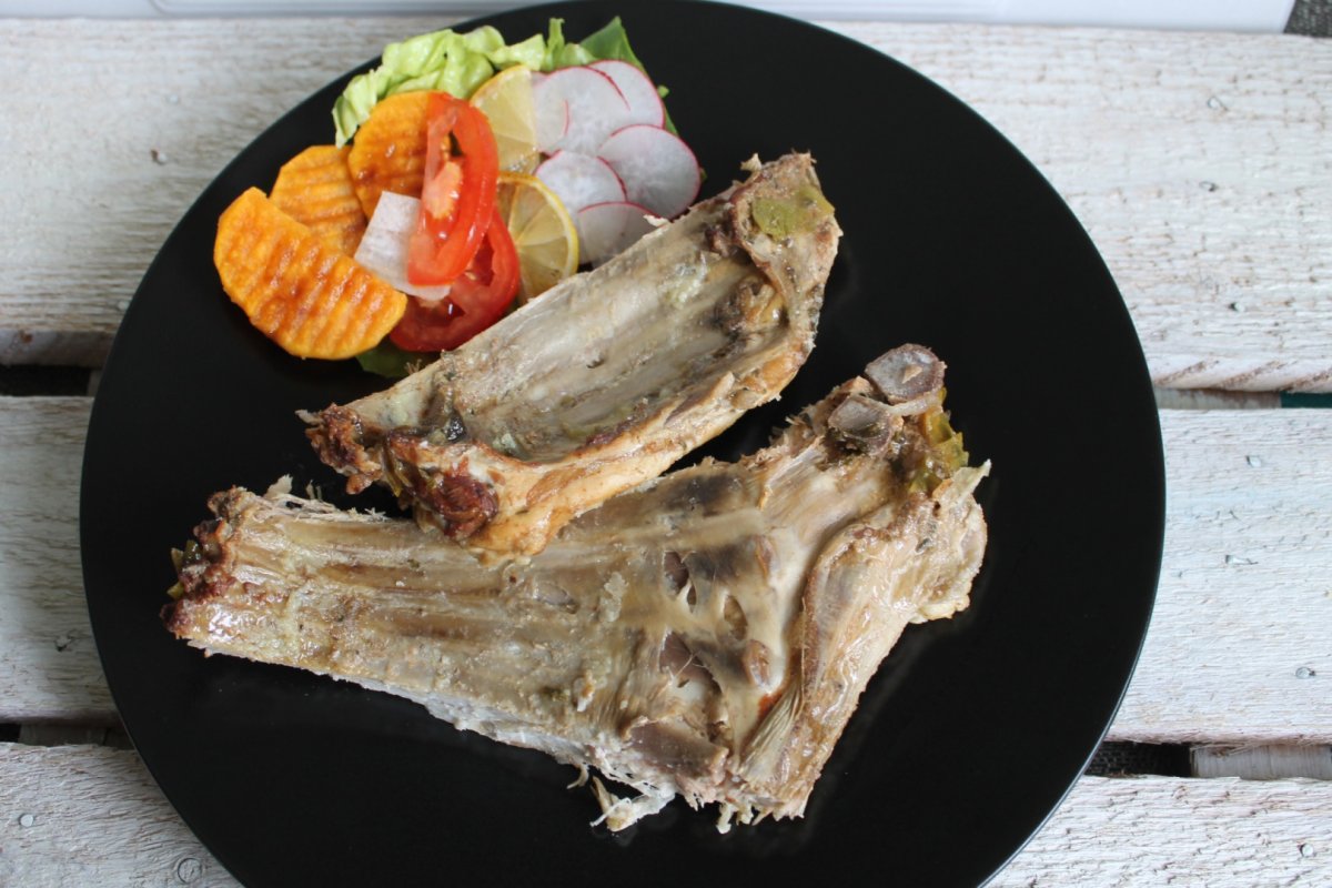 Coaste de miel si ciuperci umplute