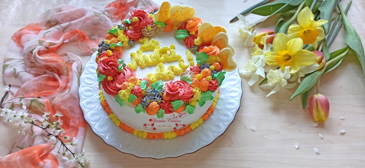 Tort cu cafea si crema de ciocolata