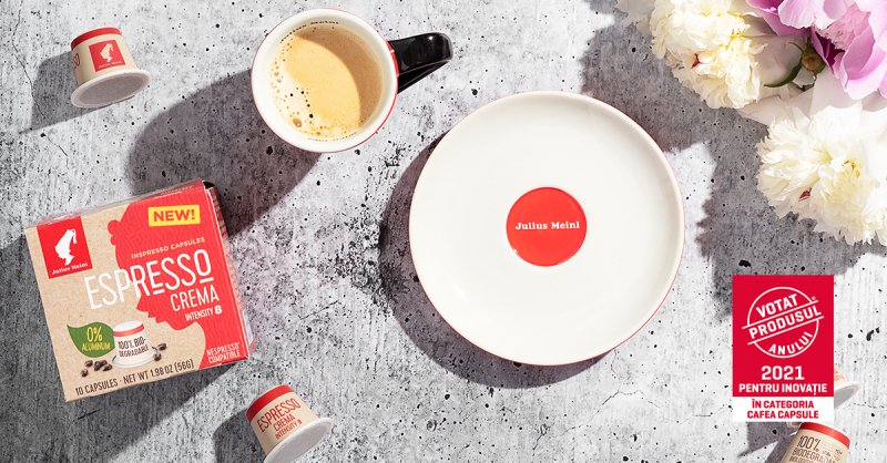 Un moment de răsfăț pentru tine și grijă pentru natură, în aceeași capsulă: Inspresso biodegradabile Julius Meinl