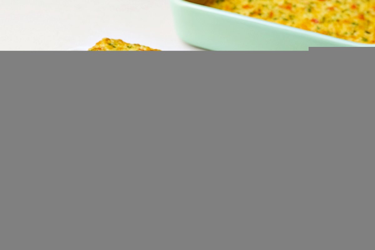 Budinca aperitiv cu sunca presata si ardei rosu – reteta simpla si gustoasa, foarte usor de preparat