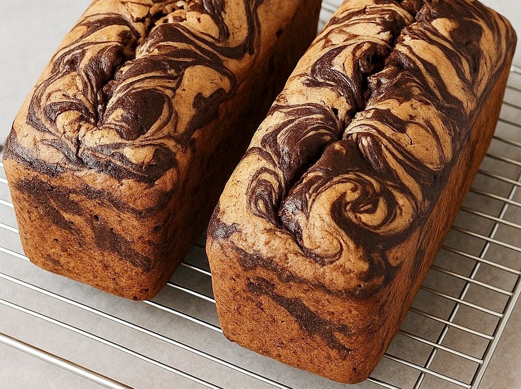 Reteta de chec marmorat cu cacao – usor de preparat, pufos si delicios