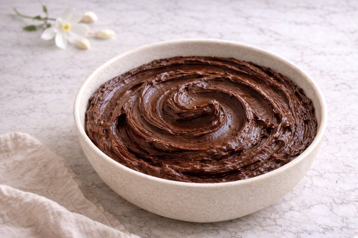 Crema de cacao cu unt (batuta pe aburi) - reteta clasica pentru torturi si prajituri