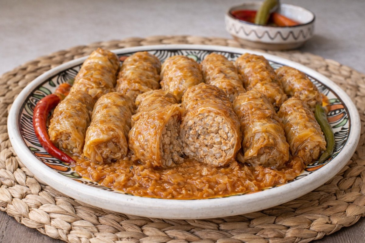 Sarmale de post cu ciuperci si orez - reteta traditionala romaneasca, delicioasa si aromata