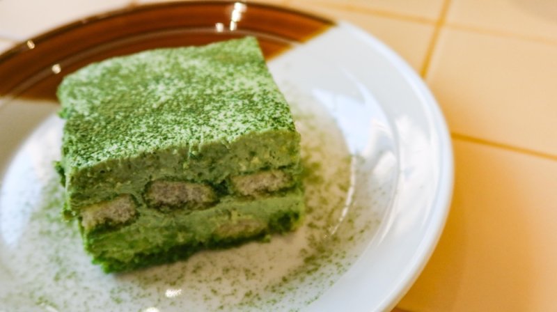 Matcha Tiramisu — rețetă fără coacere