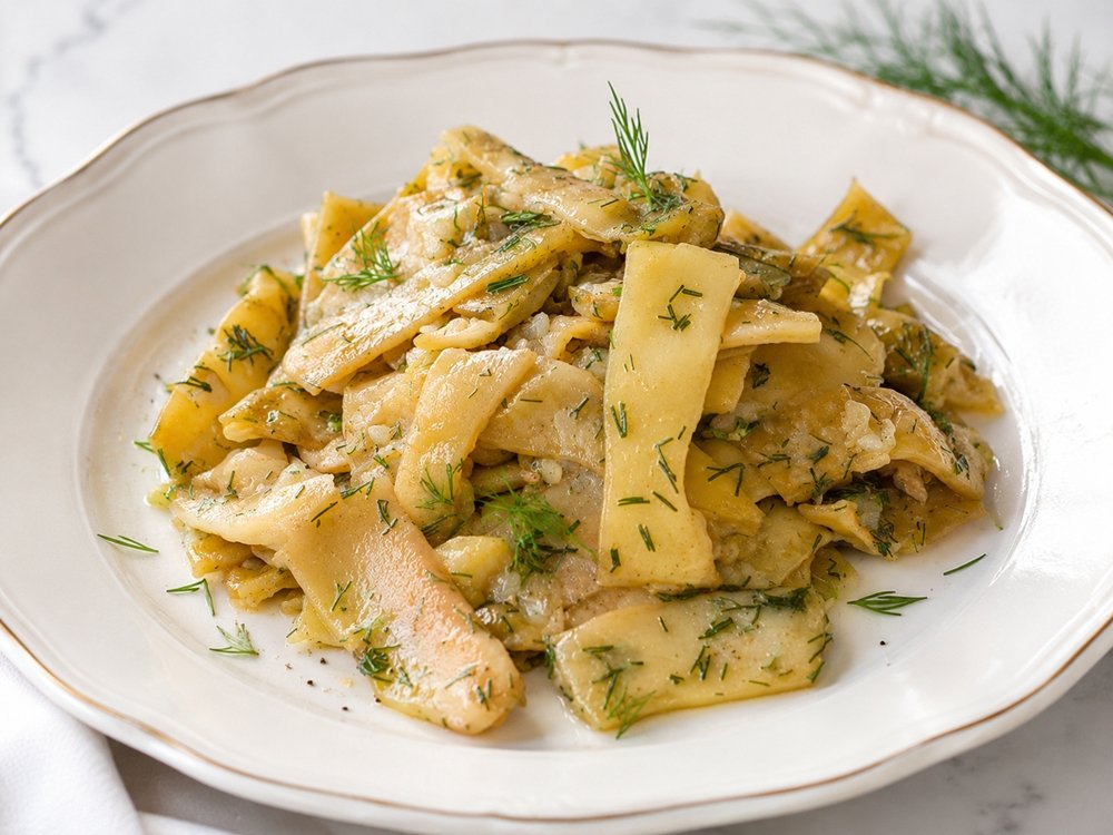 Pastai cu usturoi - reteta de pastai inabusite sau pastai scazute