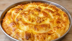 Placinta cu branza dulce si telemea - reteta simpla, rapida si delicioasa, cu foi fine
