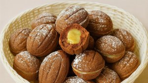 Reteta de nuci cu cacao si crema de vanilie - fragede, delicioase si aromate