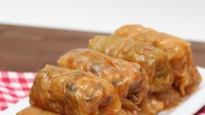 Sarmale de post cu ciuperci. Cea mai simpla si gustoasa reteta, foarte usor de preparat