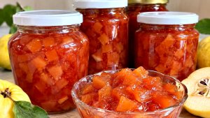 Reteta de dulceata de gutui pentru iarna - aromata, delicioasa si bine legata