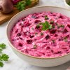 Salata de sfecla rosie cu iaurt grecesc si usturoi - reteta usoara si sanatoasa