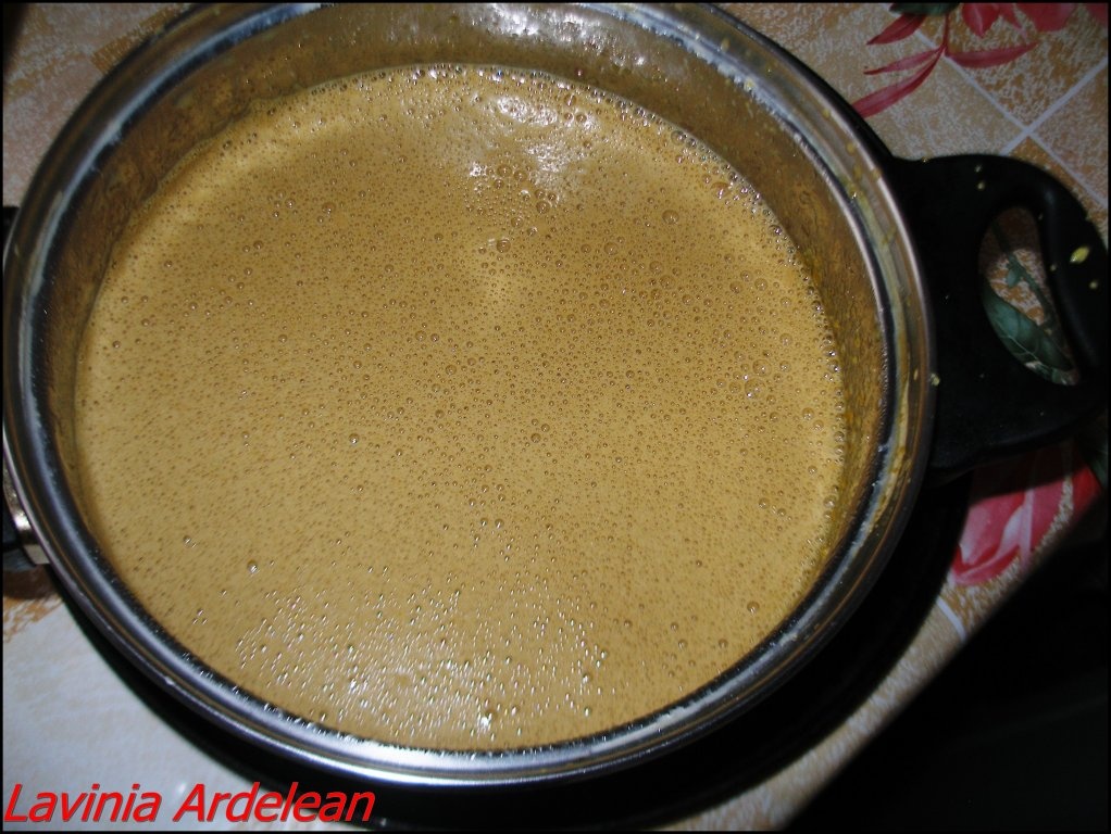 Prajitura cu crema capuccino