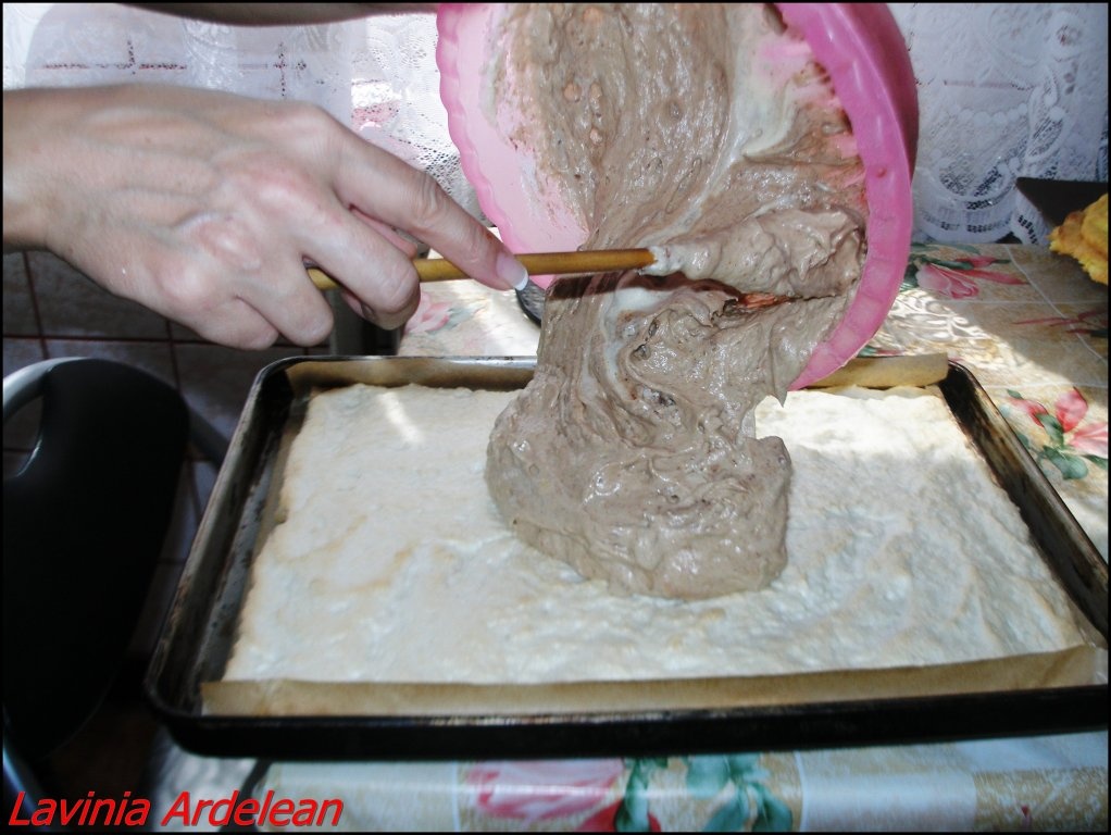 Prajitura cu crema capuccino