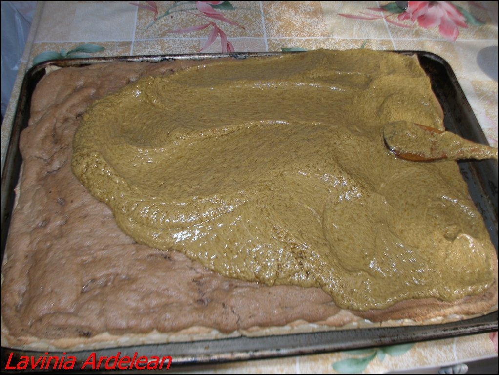 Prajitura cu crema capuccino