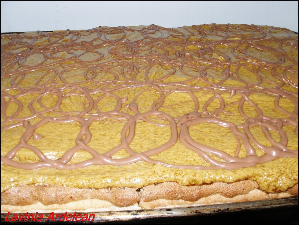 Prajitura cu crema capuccino