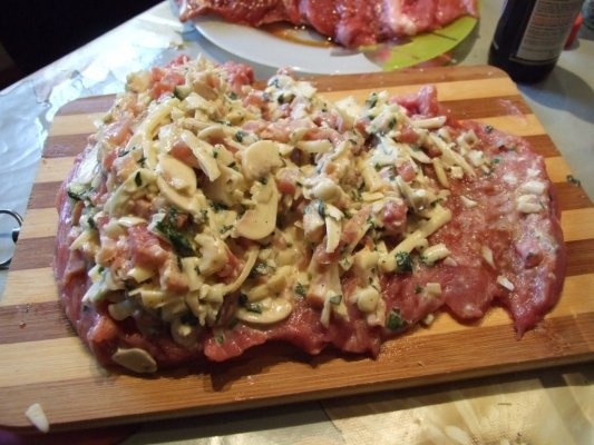 Rulada din carne de vita