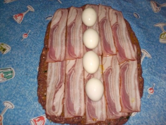 Rulada din carne tocata