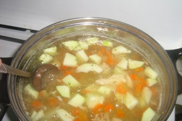 ciorba de pui cu legume