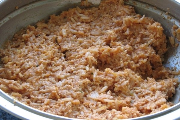 ARDEI UMPLUTI CU PIEPT DE PUI