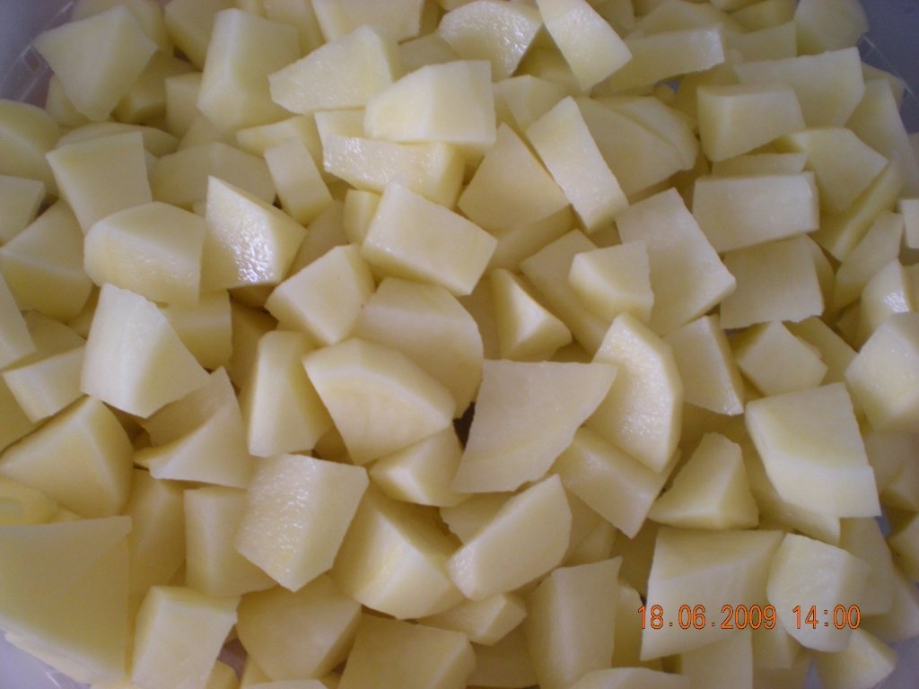 Omleta de cartofi