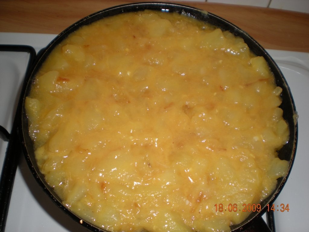 Omleta de cartofi