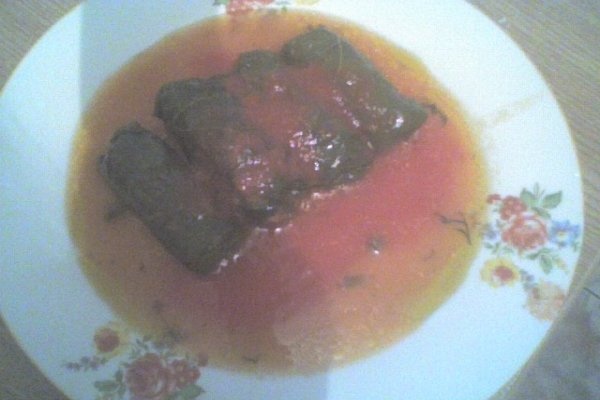 sarmale in foi de vita