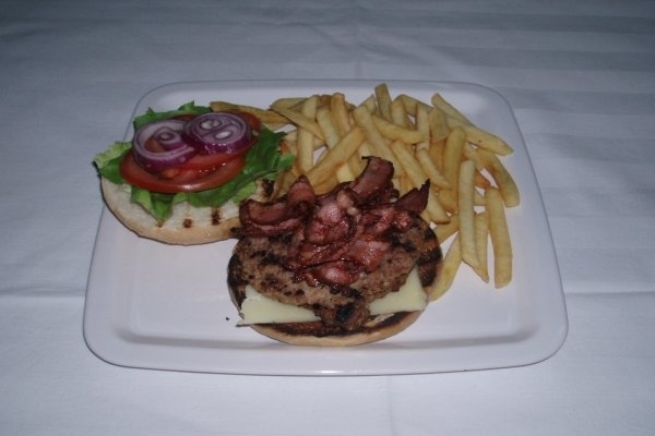 HAMBURGER CU BACON