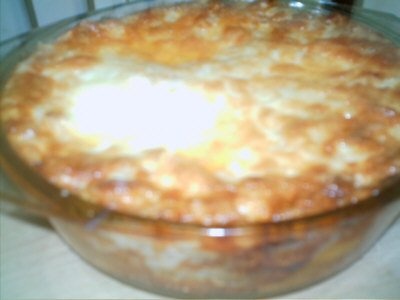 Musaca cu carne si cartofi