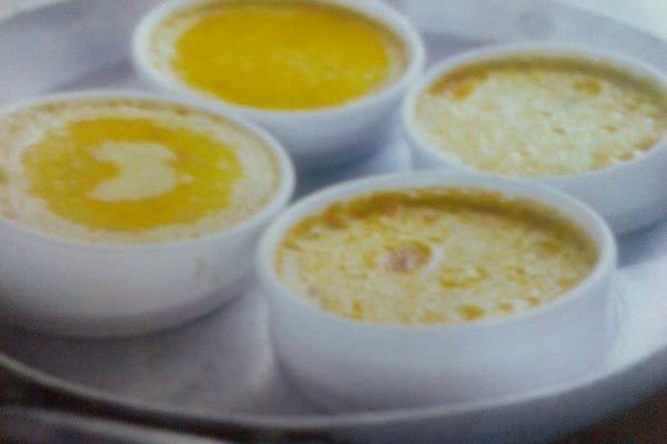 panna cotta cu fructe